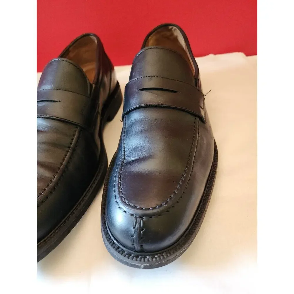 Johnston & Murphy XC4 System Waterproof Sheepskin Shoes Sz 9 M Dual Width Black